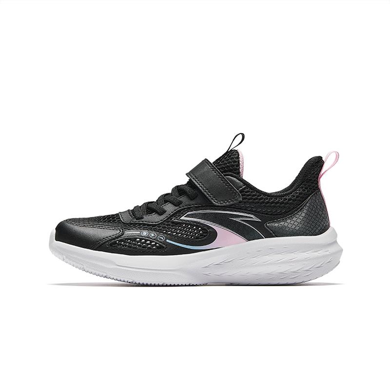 Anta Kids Synthetic Leather Fabric Comfortable Versatile Rebound Lightweight Shock Absorbing Breathable Low Top Running Shoes Men Sneakers A22525501