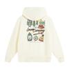 Li Ning Sports Trend Series Loose Fit Hooded Embroidered Letter Sweatshirt Women sweatshirt AWDVB60-1