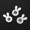 Allergy Proof Silicone Earring Backs With Acrylic Support Heavy Earring Stabilizer For Droopy Ears Clear Design