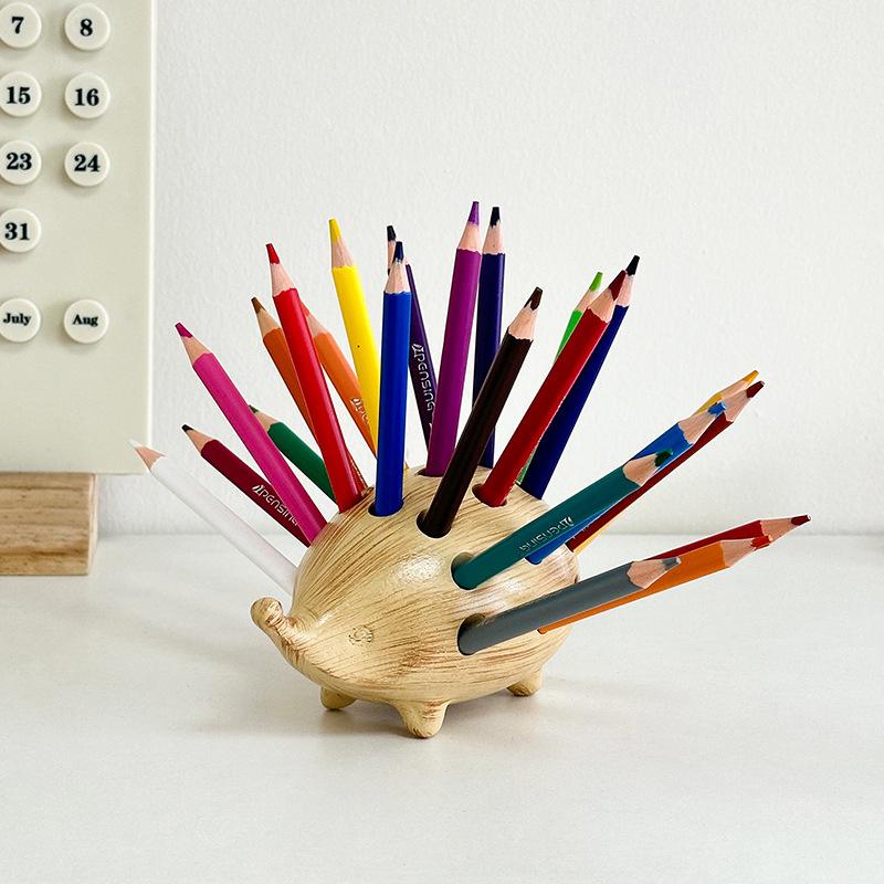Niedlicher Kreativer Igel Stifthalter Stifteaufbewahrungsbox Schüler Schreibtisch Büro Schreibtisch Ornamente