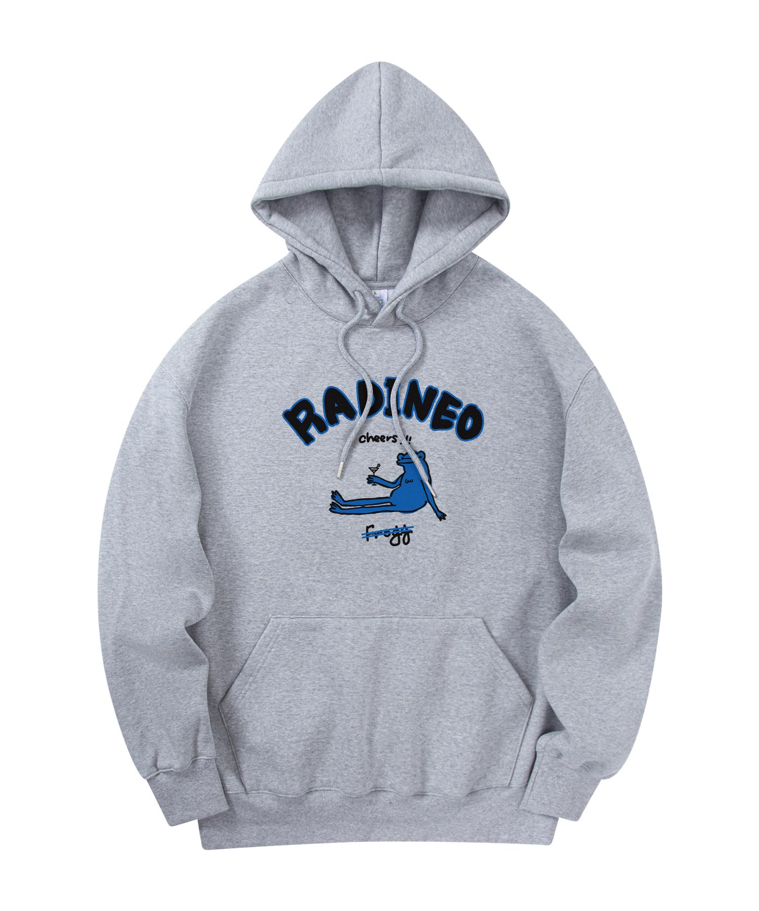 Radineo Cheers Hoodie Grey L