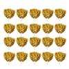 20PCS PET Cheering Hand Flowers Handle Cheerleader Pompoms Cheerleading Pom Poms  For Sports Party