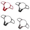 Car Steering Wheel Panel Trim Cover Decor Accessories For Mercedes Benz A B C E G CLA GLB Class W177 W247 W205 W213 C118 W118