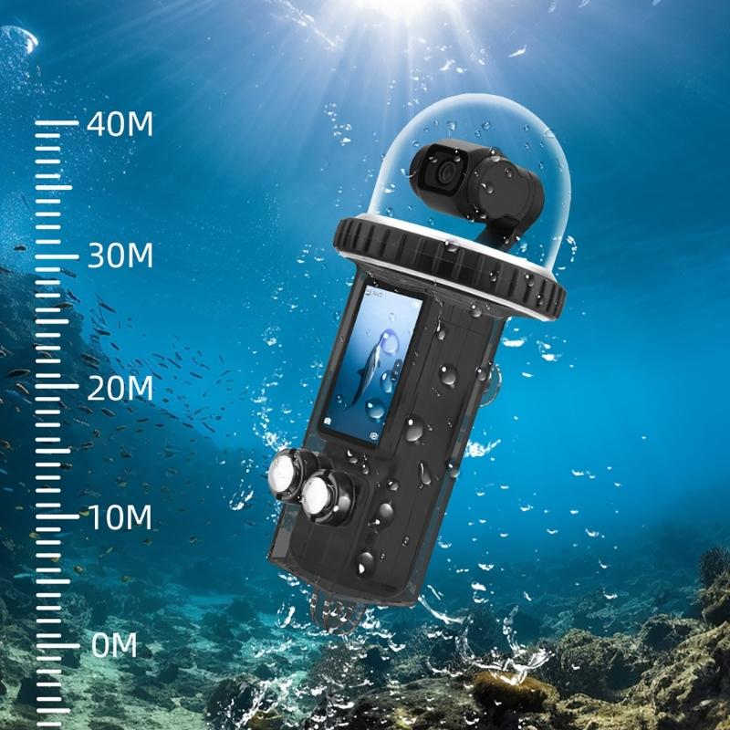 Waterproof Case for Pocket 3 Underwater Diving Housing Action Camera Diving Case Protector 40Meters/131.2ft