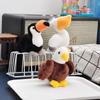 Simulation Pelican Plush Keyring Stuffed Animal Swan Stuffed Doll  Christmas Gift