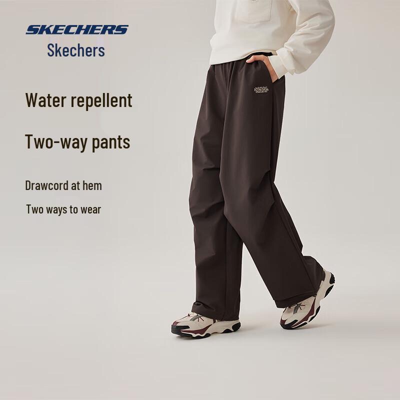 

Skechers Women s Loose Fit Water-Repellent Casual Pants M