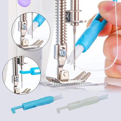 Sewing Machine Needle Threader Stitch Insertion Tool Automatic Threader Quick Household Threader Needle Changer Hold Needles