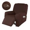Reclining Couch Cover 1/2Person Stretchy One Armchair Relax Fitted Cover Non Skid Sofa Chair Protector For Lounge Easy Care