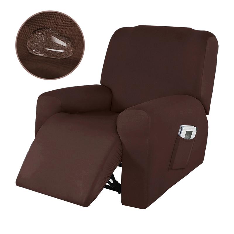 Reclining Couch Cover 1/2Person Stretchy One Armchair Relax Fitted Cover Non Skid Sofa Chair Protector For Lounge Easy Care