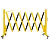 Portable Adjustable Guardrail: Movable, Retractable Safety Barrier for Outdoor Use