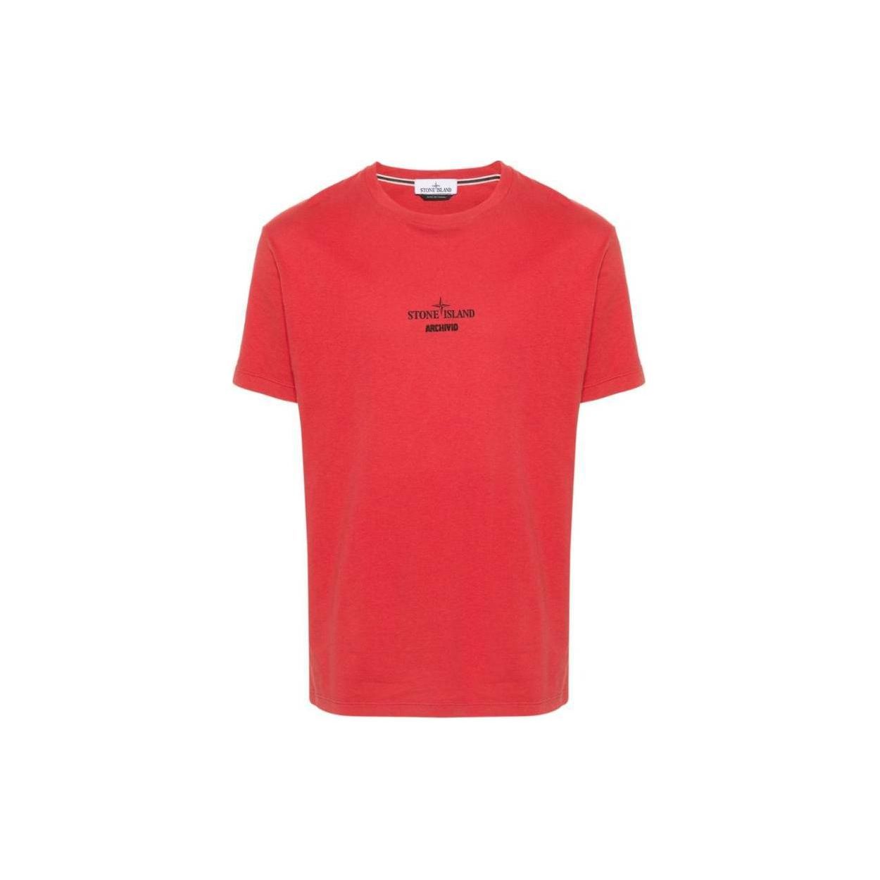 Stone Island T-Shirt Red Men Tops 80152NS91-V0010 XL