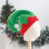 Metal Bell Ornament Elf Hat Pointed Top Design Christmas Headwear  Christmas Party