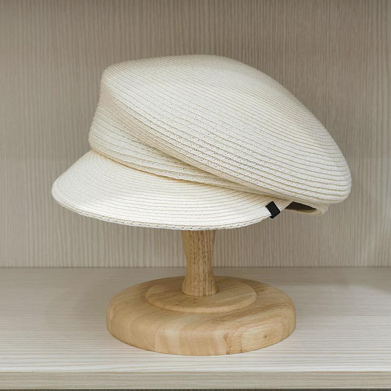 Spring Summer Japanese Hat Fashion Equestrian Straw Hat Women's Retro Leisure Vacation Fashion Straw Hat Sunshade Hat Luxury Hat
