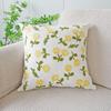 45x45cm Pastoral Flower Embroidered Pillowcase Plant Towel Embroidery Throw Pillow Cushion Cover Decoration Home Sofa Cojines