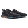 Reebok Nanoflex Leichte Komfort-Trainingsschuhe, Abriebfest, Atmungsaktiv, Niedrig geschnitten, Herren, Schwarz-Orange 100033332