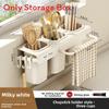 Kitchen Wall Mount Storage Rack With Multifunctional Storage For Home Use