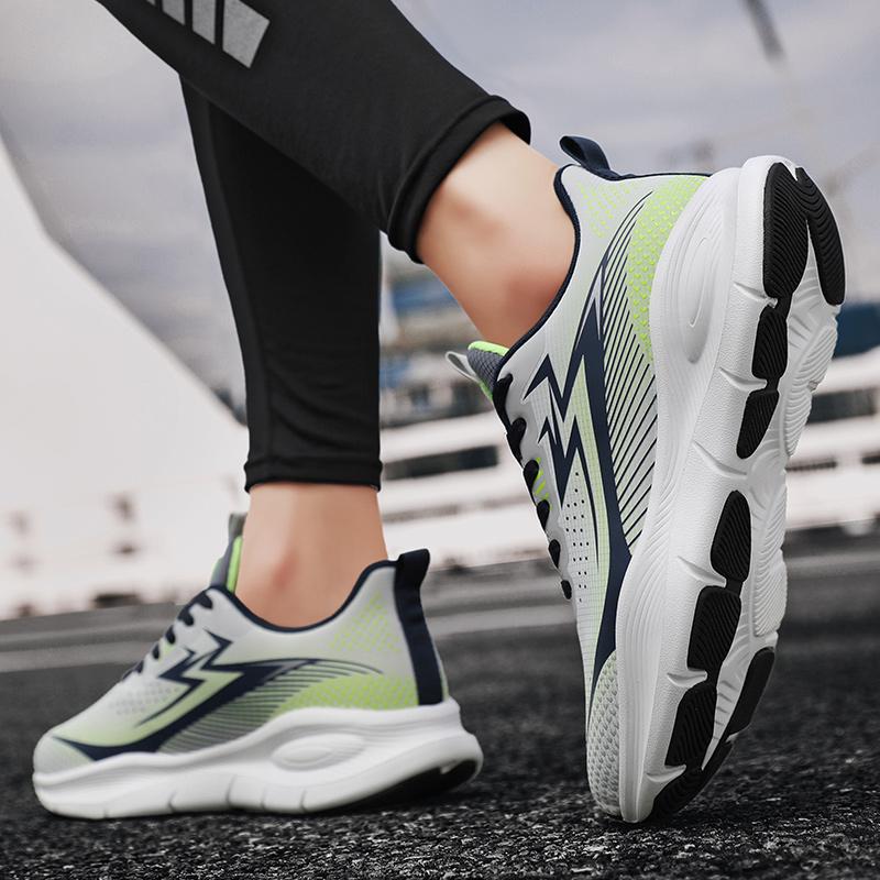 Men's 2025 Autumn New Lightweight Non Slip Fashion Trend Casual Soft Lightweight Rebound Four Seasons Outdoor Hiking Shoes