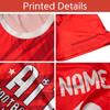 Individuelles atmungsaktives Fußballtrikot in Übergröße, kurzärmelig, digital bedrucktes Polyesterhemd