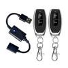 DC 5V USB Wireless Remote Control Switch Driver Power Used for LED Strip Reading Lamp Transmitters and 1 On, Off, Lamp, Lamp, Fan, Etc. (2 Receiver)
