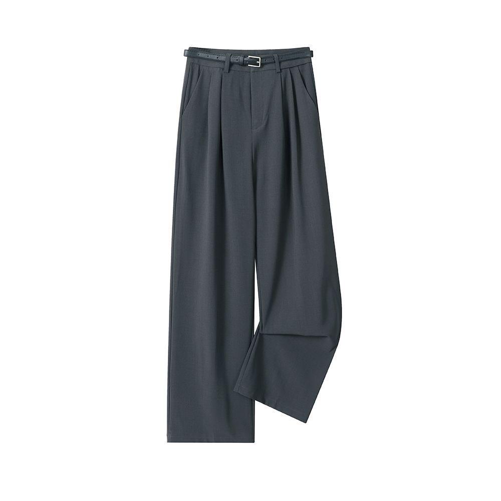 

Women s High-Waisted Straight-Leg Pants - Slimming, Versatile, Loose Fit for Spring/Summer S for under 95 jin