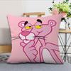 Cushion P-Pink Cover Soft Comfortable Pillow Case For Sofa Living Room Cartoon Panthers Home Office Decor Protective Covers