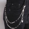 Punk Personality Hip Hop Butterfly Lock Various Trouser Chains Ins Punk Love Pants Accessories