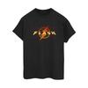 DC Comics Womens/Ladies The Flash Red Lightning Cotton Boyfriend T-Shirt