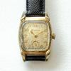 Used Antique Bulova Mechanical/hand-wound Watch Gold/black 1950's Rare