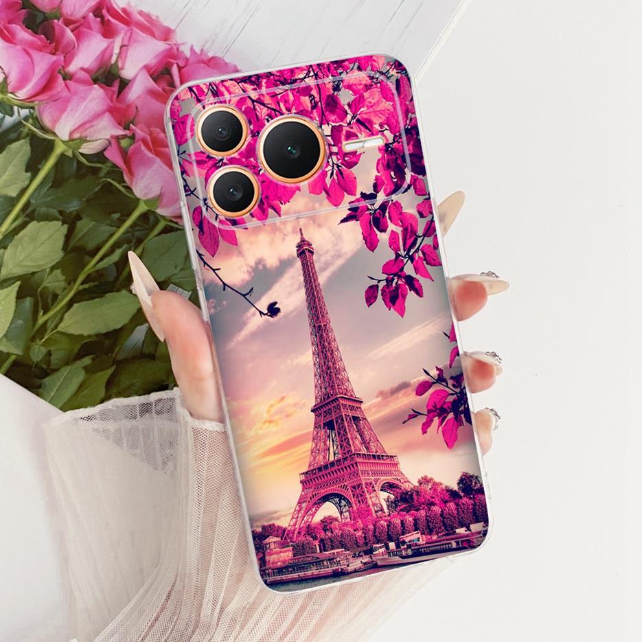 For Honor Power 2 Case SER-AN00 Cute Cat Flowers Painted Cover Soft Slim Phone Case For Honor Power DVD-AN00 HonorPower 2 Fundas