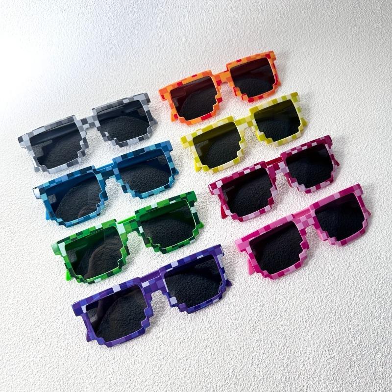 7 Pack Multi Color Anti Glare Sunshade Glasses for Women Men Fashion UV Protection Party Outdoor