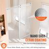 Frameless Shower Door 58-59" x 75" SGCC Tempered Glass 5/16" Chrome