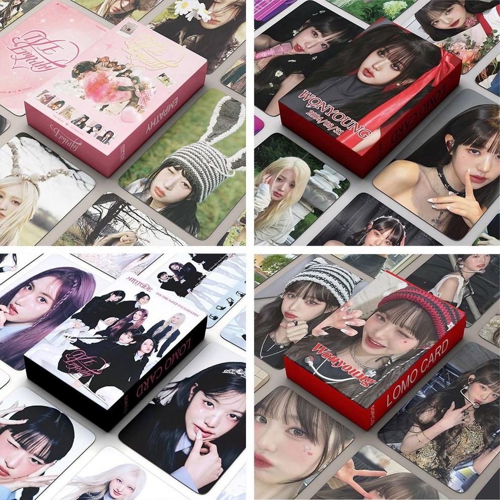 2024 Jang Won-young IVE Fotoalbum Fotokarte Season's Greetings, WY10, 1 Stück