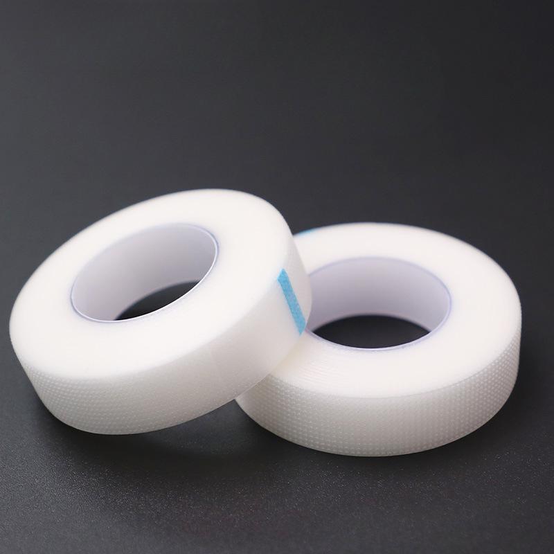 1 Roll Healing Patches Wound Strips Breathable Grid Transparent Tape Curved Medical PE Dressing Adhesive Plasters Bandages