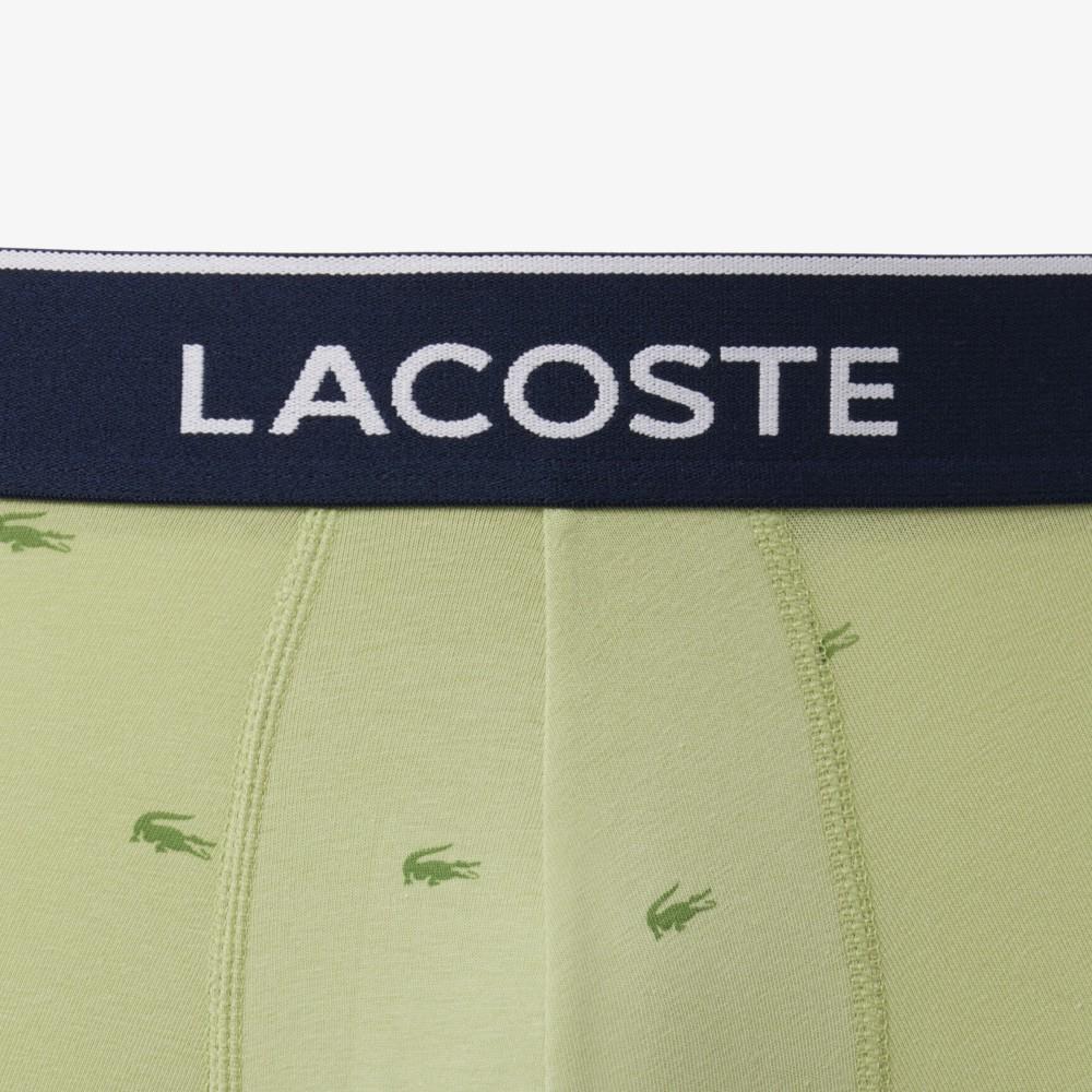 Lacoste Men's Mini Crocodile Briefs 3-Pack 5H1299-56G3I5