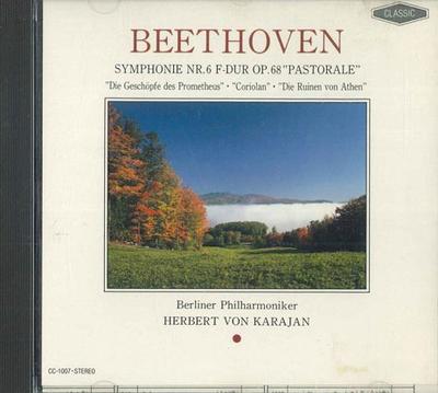 CD VON KARAJAN - Ludwig Van Beethoven CC1007 CLASSIC Japan Classical Used