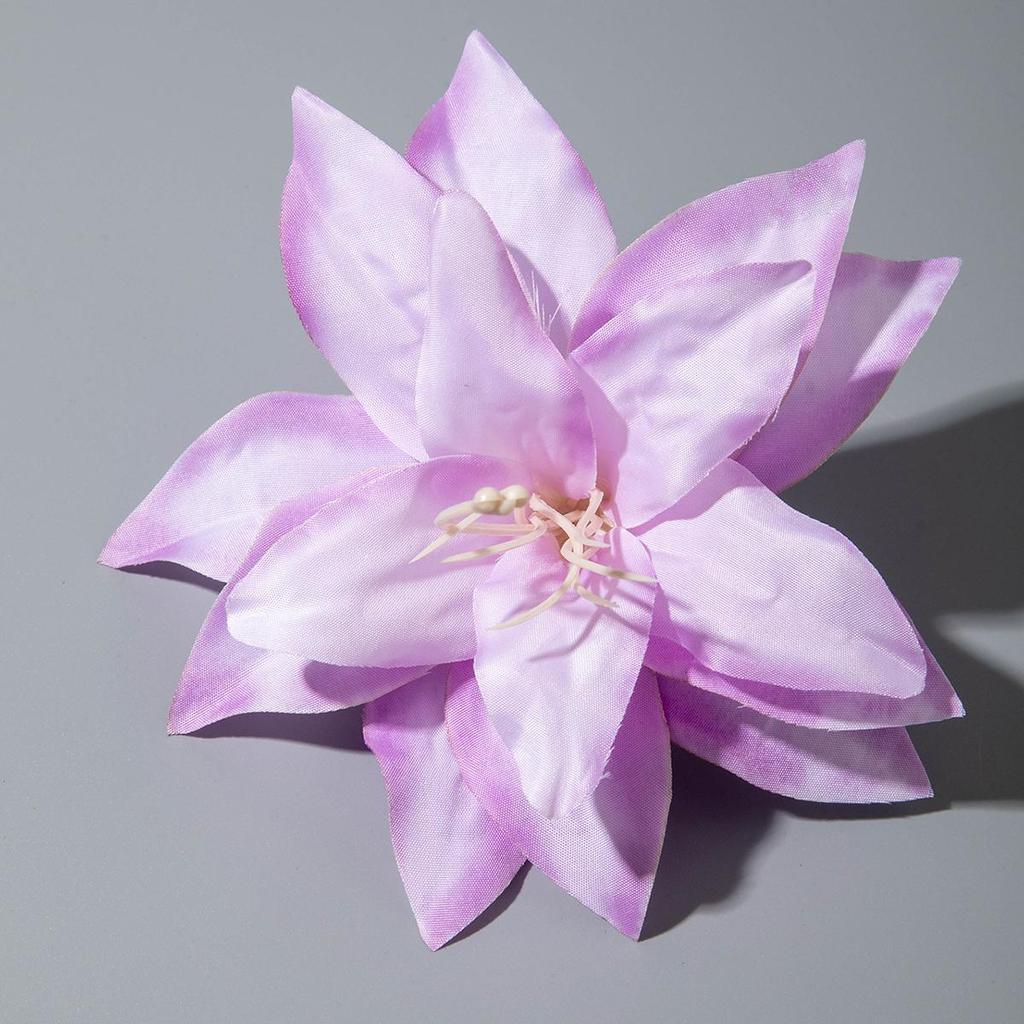 Sommer Neu Simulation Polyester 3D Lilienblume Haarspange Damen Accessoires Blickfang Reise Essentielle Accessoires