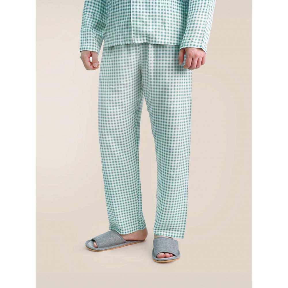 

Daiso [public] Rayon Pattern Long BottoMs M Green