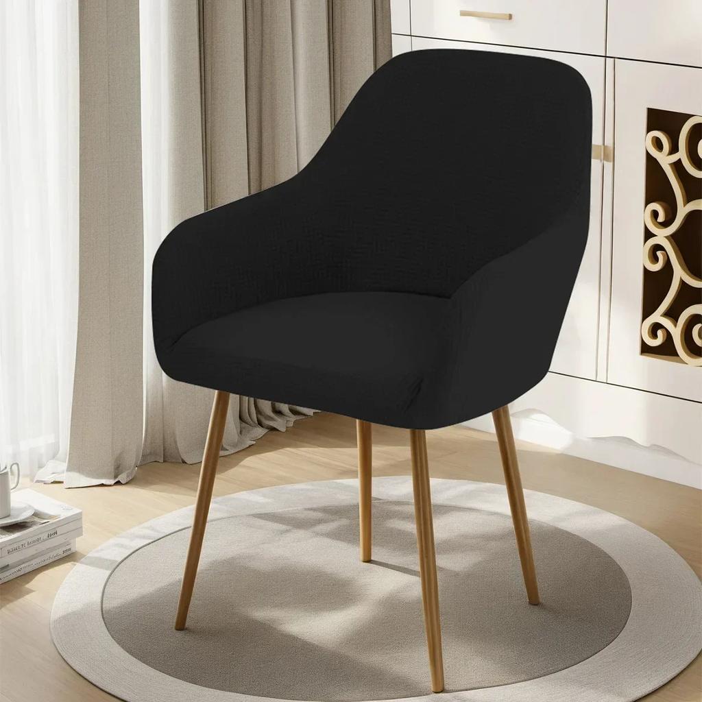 Water-resistant Elastic High Arm Chair Covers Hotel Dining Adjustable Armchair Cover Hotel Bar Seat Slipcover Home Decoration