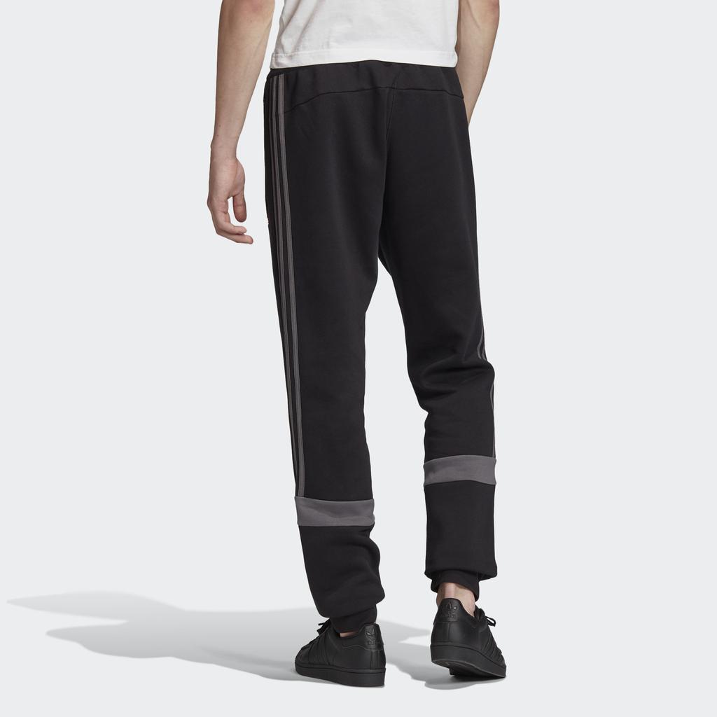Adidas Originals Linear Logo Casual Sports Pants Men Bottoms Black FT9278