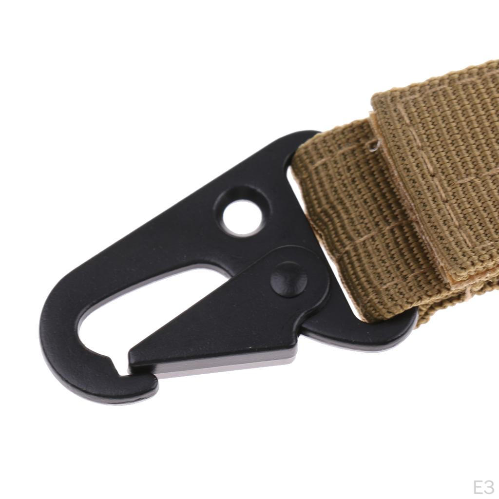 Backpack Key Hook Keychain Mountaineering Hiking Carabiner Clip