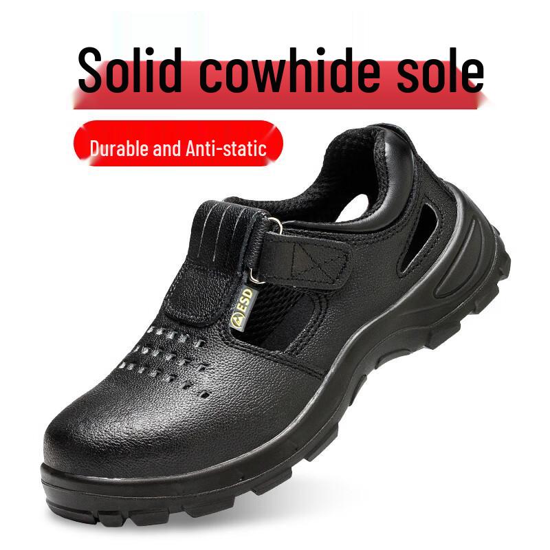 Old Housekeeper Men's Breathable Steel Toe Safety Shoes 6026