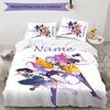 3pcs KPop Demon Hunters30 Cover Set - Personalized Name, HD Printed Bedding with 1 Cover and 2 Pillowcases - Perfect for Home Decor, Easy Care