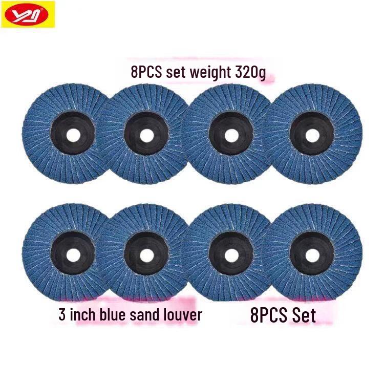 Accesorii pentru mini polizor unghiular de 3": Discuri de lustruit și șlefuit din rășină (75*4*10 gaura)