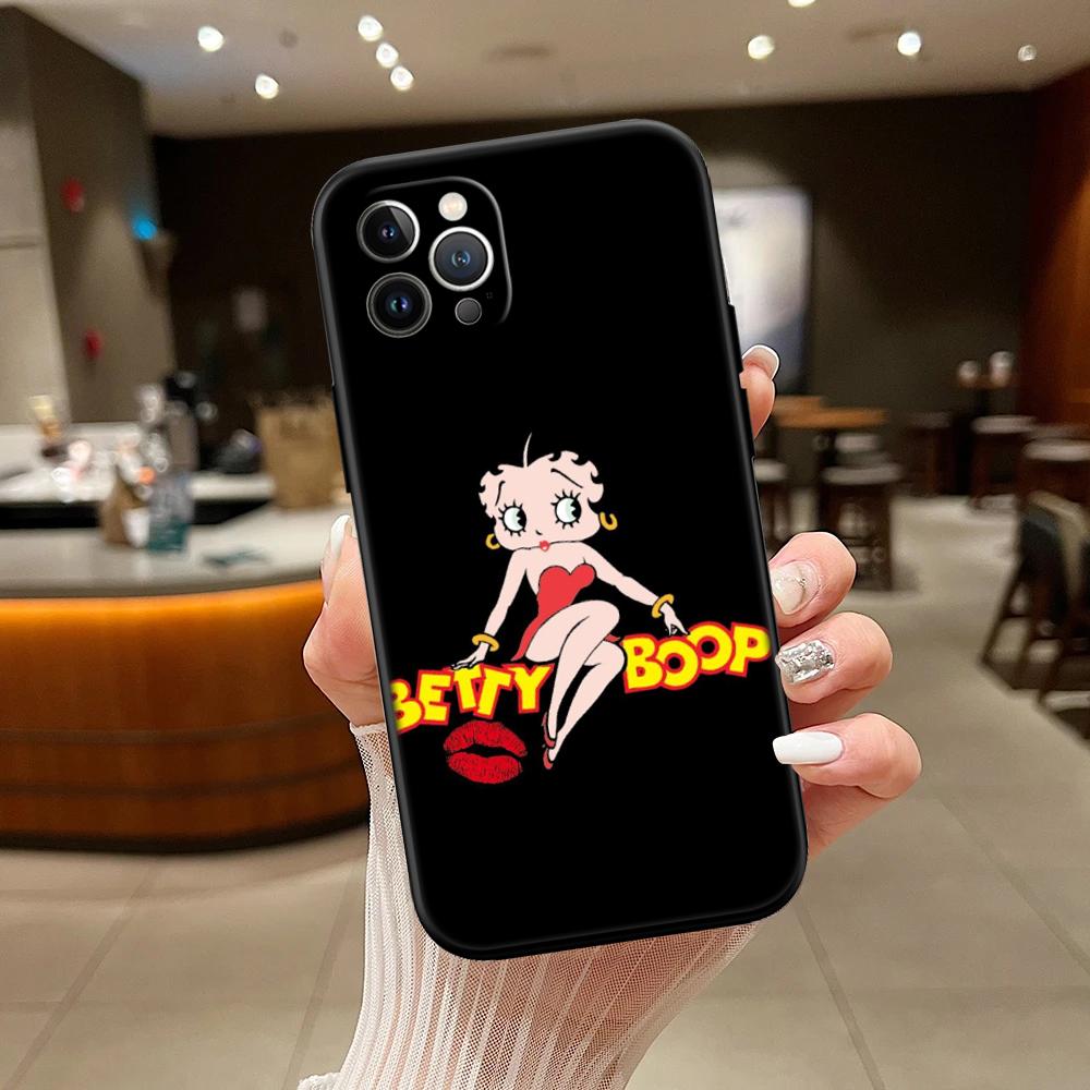 B-Bettys Art B-Boops Phone Case for Samsung Galaxy A11 A12 A13 A15 A52S A53 A55 A56 A70 A71 A72 A73 F06 F16 F56 S10 Plus S10e