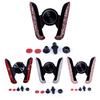 Car Phone Holder Vehicle-mounted Rhinestones Clip Stand Universal Smartphone Self-adhesive Support Interior Pink