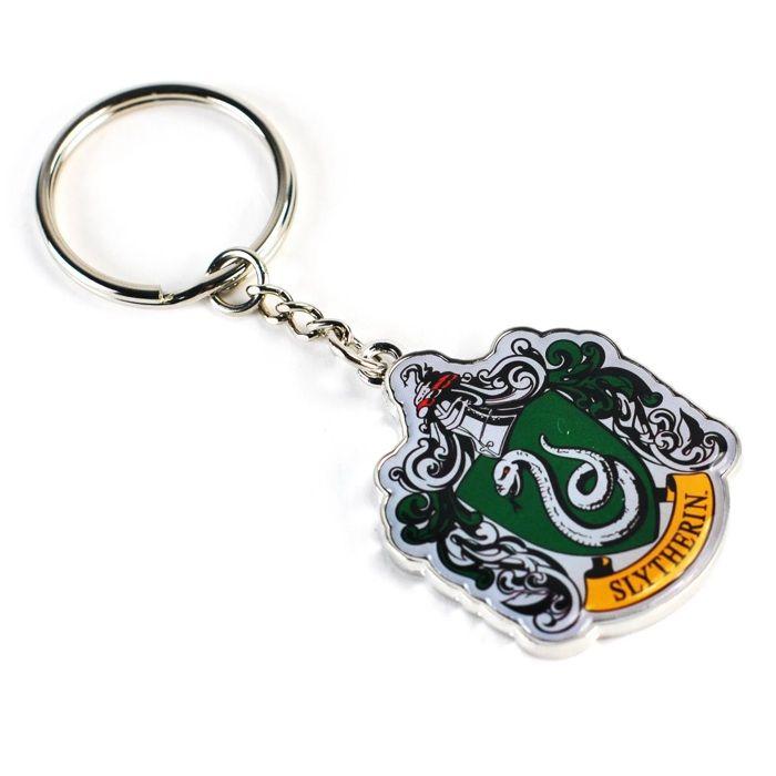 Porte-clés - Half Moon Bay - Harry Potter - Slytherin Crest - Métal - 5 cm - Multicolore