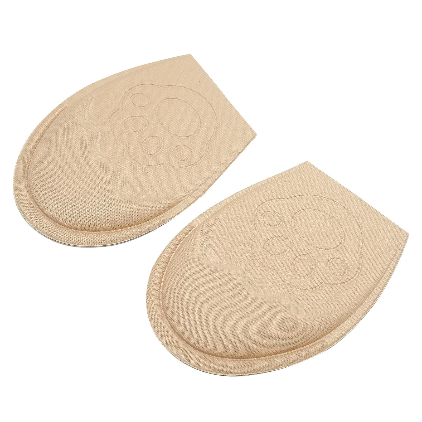 

Женские круглые подушечки для передней части стопы, мягкие дышащие противоскользящие амортизирующие вставки для передней части стопы(Цвет кожи ) бежевый