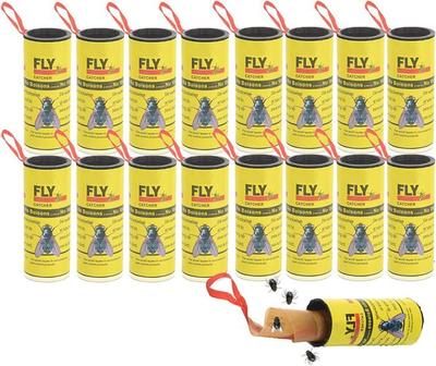Fliegenfänger,Fliegenpapierrollen,Fliegenfängerbänder,Klebrige Fliegenfalle,Hausfalle Schlangenform[J381]