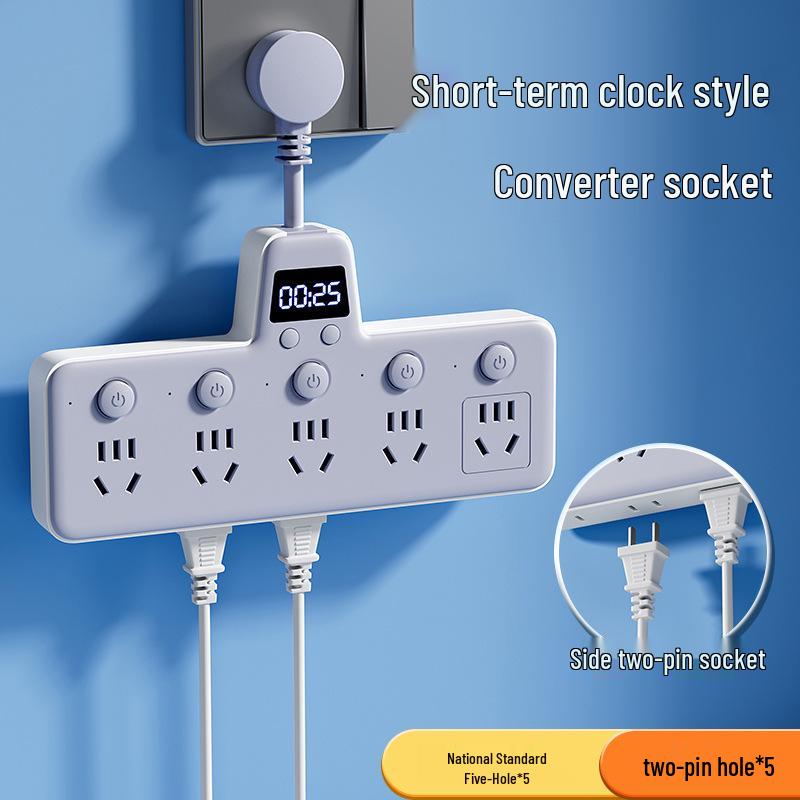 USB Wireless Konverter & Multifunktionale Steckdosenleiste mit unabhängigem Zeitschalter