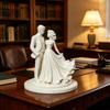 Cake Statues Crafts Bride And Groom Statues Wedding Desktop Figurine  Weddings Anniversaries Gift